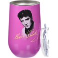 thumbnail image 3 of czcpp-16947 Elvis Presley Stainless Wine Tumbler, 3 of 4