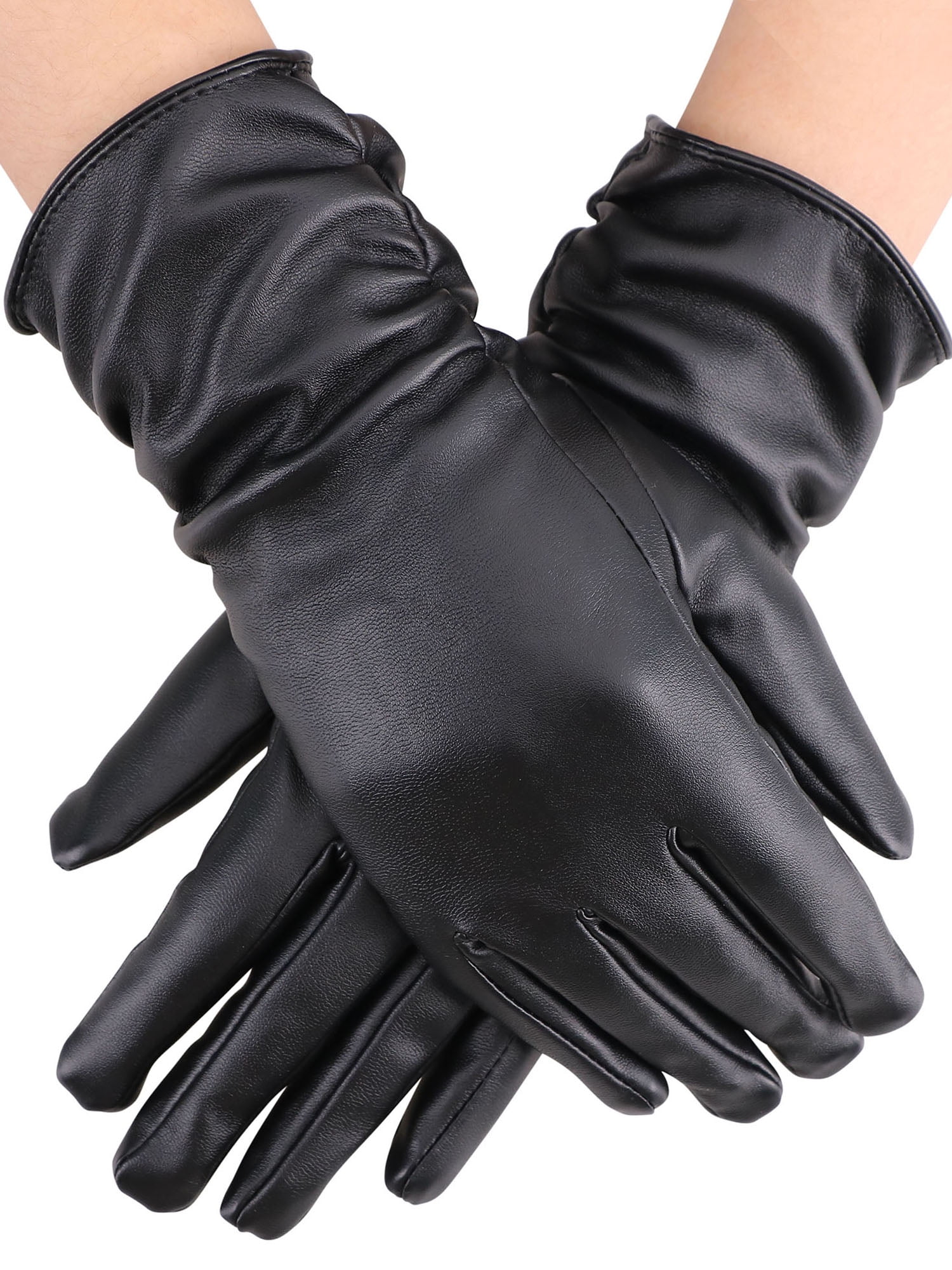 Liveinu Mens Genuine Leather Touchscreen Texting Gloves Winter Driving Warm Lining Gloves