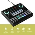 Vivitar Audio Mixer, Multiple Sound Pads & Effects for Vlogging, Black