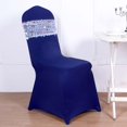 thumbnail image 2 of Efavormart 5 Pack - Iridescent Big Payette Sequin Round Chair Sashes, 2 of 11