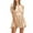 Khaki, variant on Casual Dresses for Women Folds Button Elegant Casual Mini Dress Women's Spring Summer Deep V Neck Mini Dress Dresses for Women 2024 Summer Dresses for Women 2024 Womens Dresses
