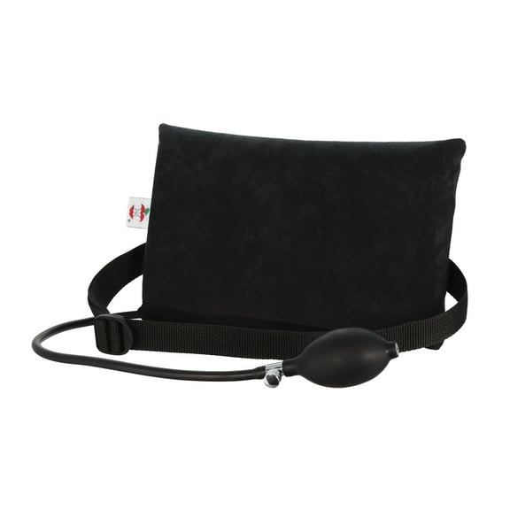 Core Products Small Inflatable Lumbar Cushion, Black