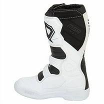 MSR Youth M3X Motocross Boots (7, White) Dirt Bike Motorcross Motorcycle