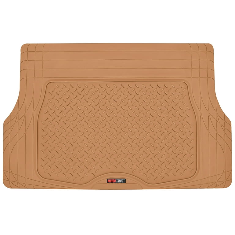 Flextough Plus Beige Gummi Auto Fußmatten - All Weather Deep Dish