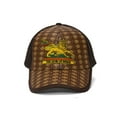 thumbnail image 1 of Chapeau de Camionneur Réglable en Paille avec Patch - Lion de Juda, 1 of 2