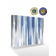 thumbnail image 2 of Blue Gray Wall Art for Living Room,Canvas Picture Wall Decor for Bathroom Bedroom,Modern Simple Abstract White Ombre Texture Painting Artwork for Office Kitchen Hallway Dining Room Home Decor 12"x16", 2 of 8