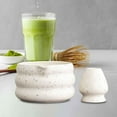 thumbnail image 5 of Dvumao Ceramic Sand Dots Glaze Matcha Bowl With Spout Matcha Tea Set Tea Xianli Set, 5 of 5