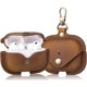 thumbnail image 1 of wonima11 Charging Case Cover for Apple Airpods Pro 3 (2025). Handcrafted Fully, Crazy Horse Cowhide Leather Vintage Case. Protective Portable Shockproof Case with Key Chain（Coffee）, 1 of 1