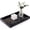 Gray Black, variant on Marble Bathroom Tray for Countertop & Home Decor, Natural Decorative Marble Tray for Jewelry & Perfume Organizer, Luxury Stone Vanity Trays for Dresser, Kitchen Counter, 12" x 8", Green