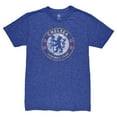 thumbnail image 2 of Men's 1863FC Blue Chelsea Color Badge Vintage Tri-Blend T-Shirt, 2 of 3