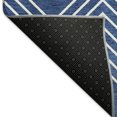 thumbnail image 5 of Addison Rugs Chantille Indoor/Outdoor Transitional Geometric Navy Machine Washable Runner Rug, 2'3" x 7'6", 5 of 8