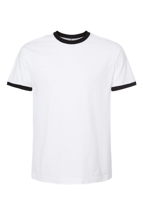 Unisex Fine Jersey Ringer T-Shirt
