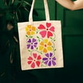 thumbnail image 6 of 3 Pcs Boho Abstract Floral Stencils 11.7x8.3 inches Plastic Child Style Reusable for Painting on Wood Wall Home Decor White, 6 of 6