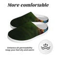 thumbnail image 6 of Lsque Hybrid Parrot in the Forest Pattern Womens Comfort Cotton on Scuff With Memory Foam and Anti-skid Sole Slipper-42/43, 6 of 7
