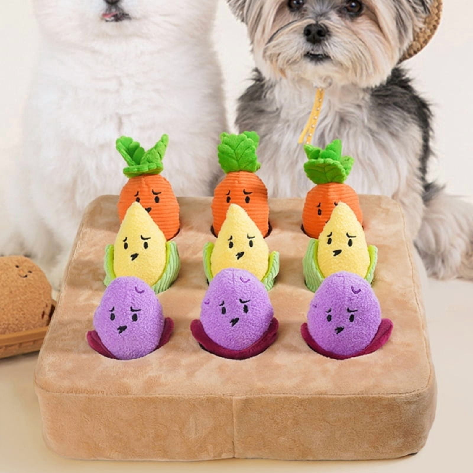 Dog Enrichment Puzzle Antiskid Noseworks Feed Game Dog Sniffing Training Toy