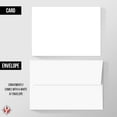 Heavyweight Blank White Note Cards and Envelopes Great for Postcards