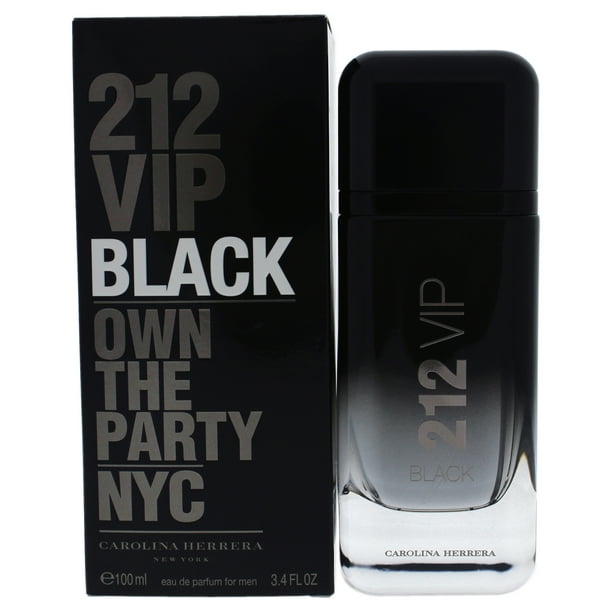 212 VIP Noir par Carolina Herrera pour Hommes - 3,4 oz EDP Spray