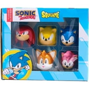 Sonic The Hedgehog 5-Piece SquishMe Collectors Box - Novelty & Gag Toys