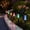 multicolor#35, variant on Solar Powered Outdoor Column String Lights 20 Pack – Waterproof LED Ground Stake Lights with Warm White, Cool White, Multicolor Changing Modes for Garden, Pathway, Yard, Patio, Walkway Decor