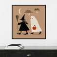 thumbnail image 6 of Amanti Art Halloween Witch Ghost Graphic III Framed Canvas Wall Art Print, 6 of 6