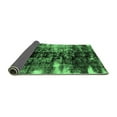thumbnail image 2 of Ahgly Company Indoor Rectangle Abstract Emerald Green Modern Area Rugs, 7' x 10', 2 of 4
