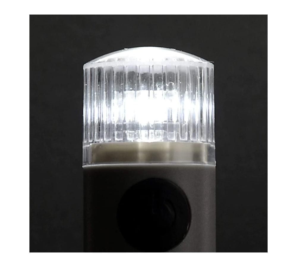 Ensemble de feux de navigation portables à pince à LED pour la proue et la poupe, fonctionnant sur batterie, faible consommation d'ampérage, double support inclus, solution d'éclairage marin polyvalen