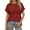 Sweater 182# Red, variant on oqasdz Womens Sweater Spring Fall New Round Neck Solid Color Short Sleeve Thin Lightweight Sweater Top Casual Cozy Soft
