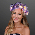 thumbnail image 4 of Corona de flores LED, diadema de corona de flores, tocado de flores Led luminoso, tocado de flores MFZFUKR CPB-DE-LYY848-1, 4 of 5