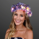 thumbnail image 4 of Corona de flores LED, diadema con corona de flores, tocado de flores LED luminoso, tocado de flores, 4 of 5