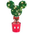 thumbnail image 1 of Disney-Árbol de Navidad de Mickey Mouse, modelo de figura de dibujos animados, flor Artificial, luz Led nocturna, decoración de mesa, regalo creativo de vacaciones, 1 of 4
