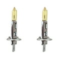 2pcs 12V Xenon Bright H1 55W 4000K Gas Halogen Headlight Yellow Light Lamp Bulbs