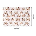 thumbnail image 3 of Bingfone Dachshund Dog Puppy Door Mat 16"x24" Front Entrance Non-Slip Low Profile Washable for Entryway, 3 of 7