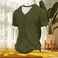 thumbnail image 6 of yillto Mens Tshirts Basic Short Sleeve V Neck Solid Color Soft Summer Tee Causal Plain Shirts, 6 of 8