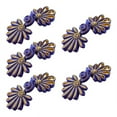 thumbnail image 1 of JUNWELL 5 Pairs/Pack Cheongsam Closure Sewing Fasteners Chinese Knots Frog Buttons, 1 of 21
