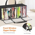 thumbnail image 3 of Bolsas de almacenamiento de DVD Lifewit de plástico transparente de PVC con capacidad para 240 DVD, 3 of 8