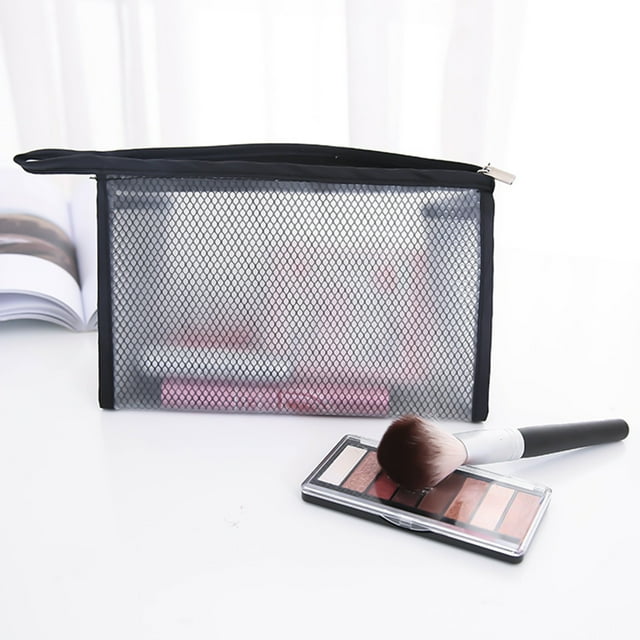 Almacenamiento y organización del baño, organizadores y almacenamiento de armarios, neceser transparente, neceser de viaje para maquillaje y cosméticos para mujeres y hombres, bolsa de accesorios para
