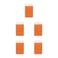 thumbnail image 2 of tssuouriy Pocket Pen Organizer Multi-Purpose And Customizable Storage New Designed Orange Square 5Set, 2 of 6