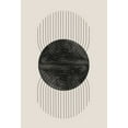 thumbnail image 2 of The Miuus Studio 18x24 White Modern Wood Framed Museum Art Print Titled - Perfect Point Black, 2 of 4