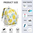 thumbnail image 6 of Lemon Backpack for School,Cute School Bag,Schoolbag with Adjustable Shoulder Straps & Padded Back,15"x11.42"x5.5", 6 of 6