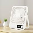 thumbnail image 4 of Wzzjkit Desk Fan 2000mAh Rechargeable Mini Desktop Fan Portable Fan Strong Wind Quiet USB Charging Suitable For Home Office Car and Out, 4 of 4