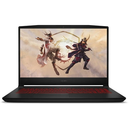 MSI 2023 GF66 Katana 15.6" FHD IPS 144Hz Gaming Laptop Intel 14-Core i7-12700H NVIDIA GeForce RTX 3060 6GB GDDR6 16GB DDR4 512GB NVMe SSD HDMI USB-C WiFi AX RJ-45 Backlit Windows 11 Pro w/RE USB