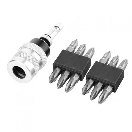 

Big sale Adjustable Screw Depth Limiter Holder with 12pcs Cross PH2 Screwdriver Bits