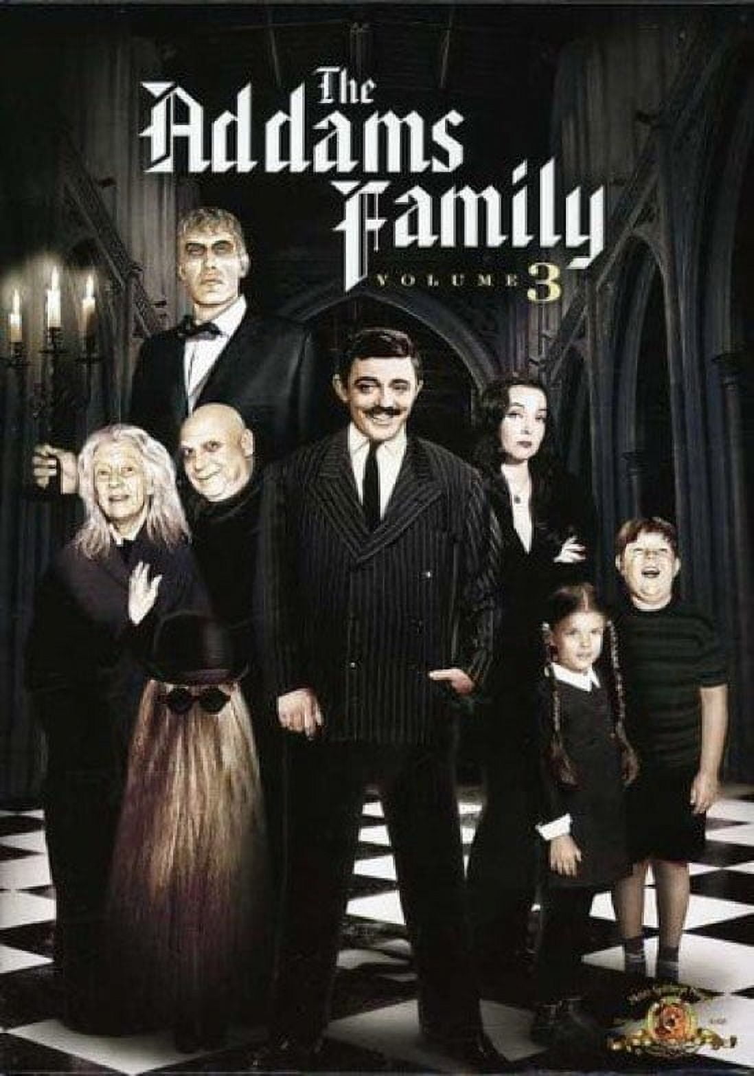 MGM Addams Family: Complete Series Comedy DVD Set - Walmart.com