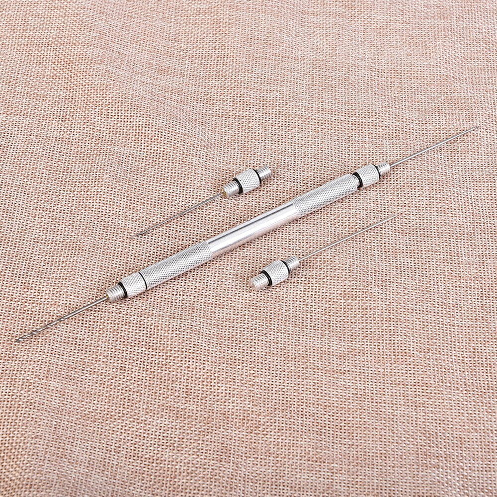 Carp Fishing Rig Bait Needle Tool Set with Scissors and Drill