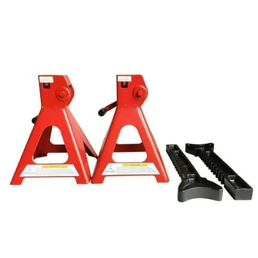 2 3 6 Ton Jack Stands Trailer Truck Car Tire Change Repair Lift Tool Adjustable