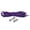 Purple, variant on Eosunjian 1 Pair Sneaker Shoelaces Wear-resistant Elastic with Metal Buckles Lock Shoe Laces for Slip On Shoes