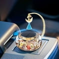 thumbnail image 1 of Car Perfume, Solar Energy Aromatherapy Diffuser, Seat/Center Console Ornament, 50ml Capacity, Aluminum Alloy Material, Rotating Design, Long-Lasting Fragrance, Removes Odors, Multi-Purpose Decoration, 1 of 8