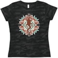 thumbnail image 3 of Inktastic Southwestern Native Pattern Lizard Women's T-Shirt, 3 of 5