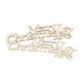 thumbnail image 1 of Madera Feliz Navidad Letras DIY Madera Artesanía Mesa Adornos navideños para el hogar Navidad Nata, 1 of 2