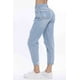 thumbnail image 3 of Pantalon Jeans Mom Tiro Alto Mezclilla Rigida Devendi Denim Co. Mezclilla Premium, Stretch, Hecho en México, 3 of 3